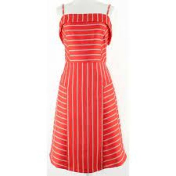 Banana Republic Dresses & Skirts - *5 for $25 Bundle Option Banana Republic red stripe Spaghetti strap summer dress